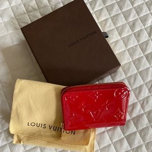 Louis Vuitton Zippy Coin Purse in Vernis Leather